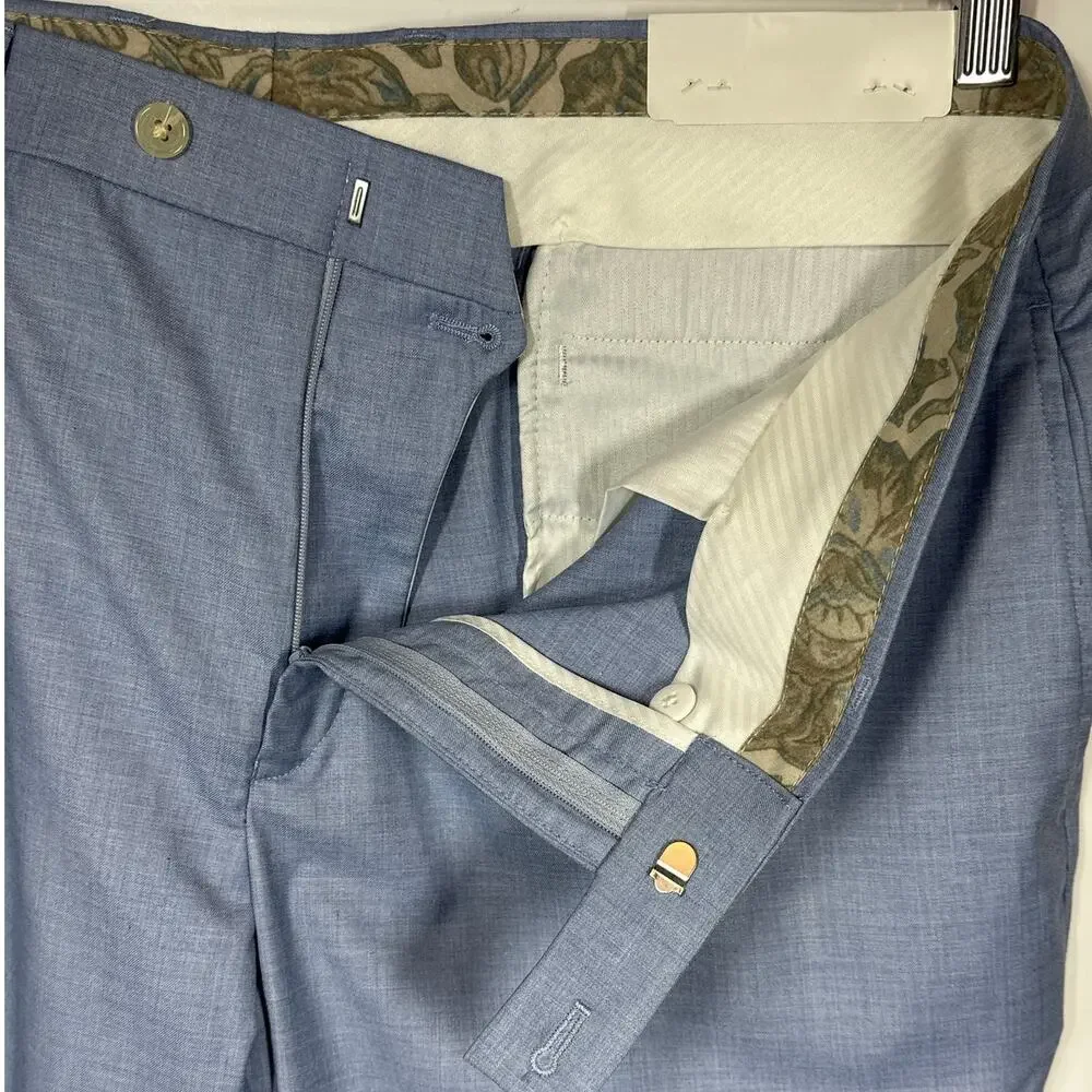 Lauren Ralph Lauren Men's Neville Dress Trouser Pants Blue Size 40W x 30L Golf